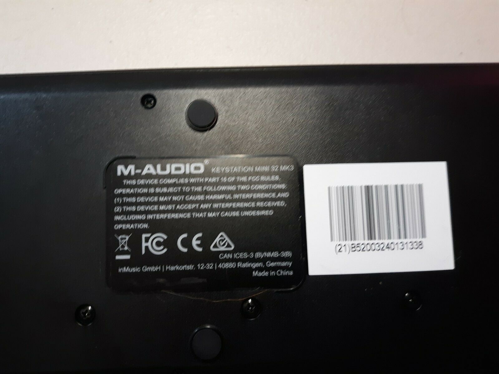 M-Audio Keystation Mini 32 MK3, Ultra Portable Mini USB MIDI Controller - Fresh Stock Dated February 2026