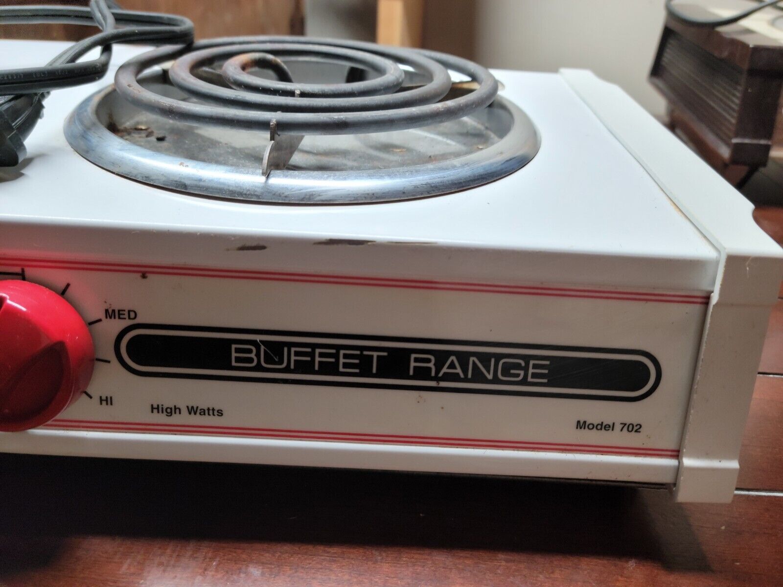 Table Top Buffet Range Double Burner,  Vintage USA BY Munsey Model 702 - Fresh Stock Dated February 2026