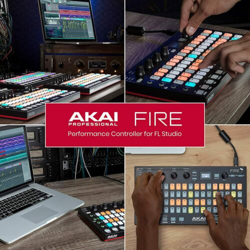 AKAI Professional Fire (Controller Only) – USB MIDI Controller for FL Studio - Fresh Stock Dated February 2026