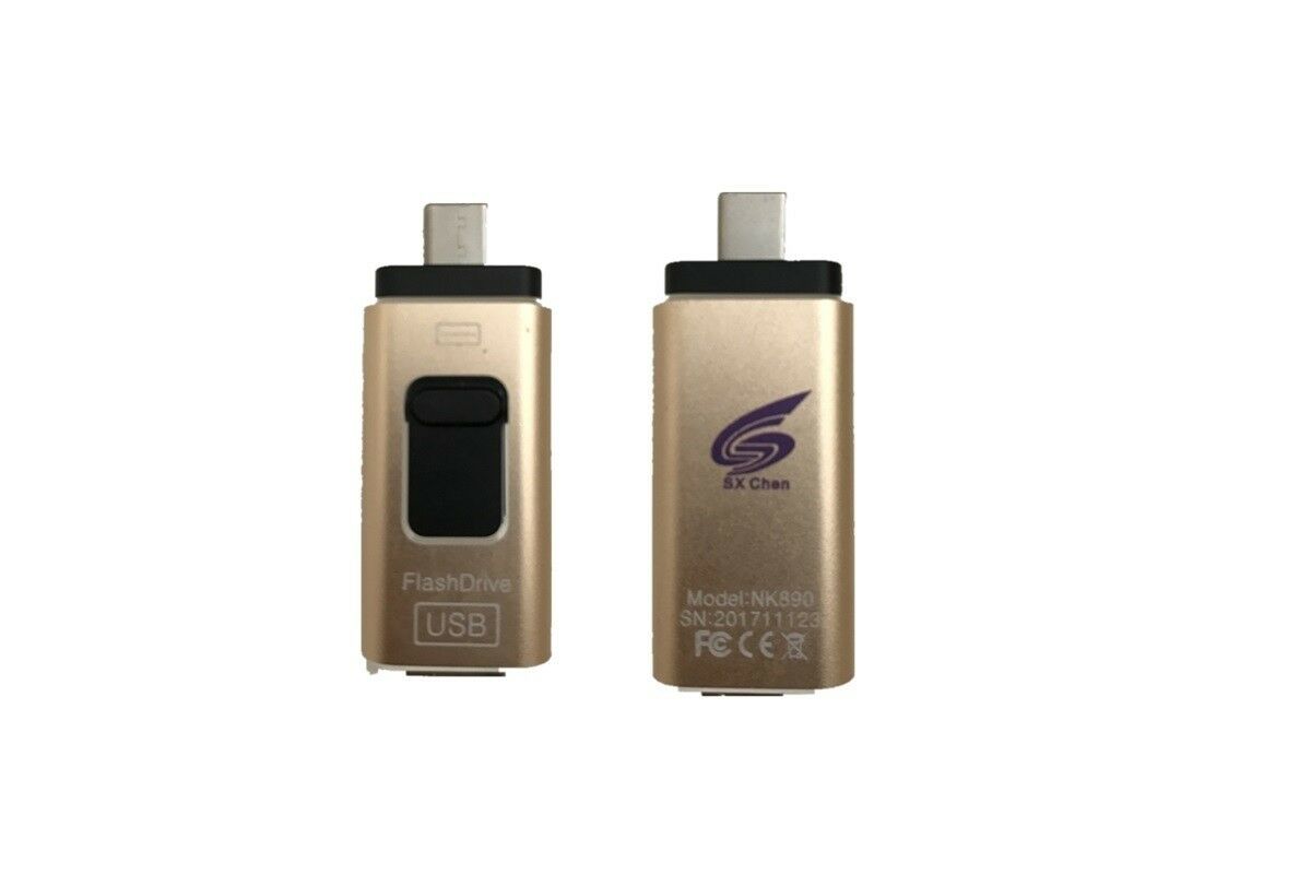 4-in-1 USB Flash Drive for iphone, ipad, tablets andriod and computers 16GB - Fresh Stock Dated February 2026