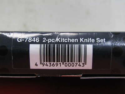 Global Cromova Stainless Steel 2 Piece Knife Set Silver G-7846 - Fresh Stock Dated December 2025