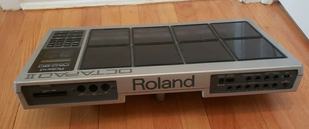 Roland Octopad II PAD-80 No Power Chord As IS Parts Repair - Fresh Stock Dated February 2026