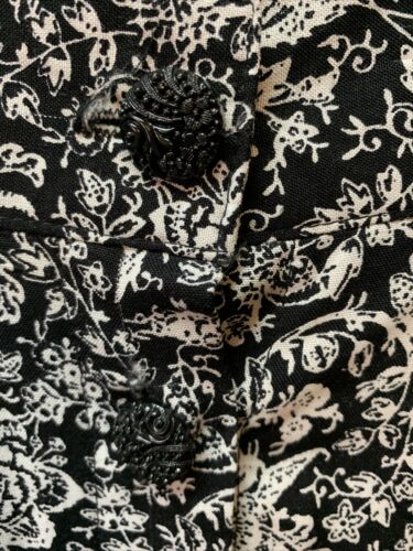 Vintage Enchante Long Dainty Floral A Line Button Front Skirt Made USA Fit M - Fresh Stock Dated February 2026