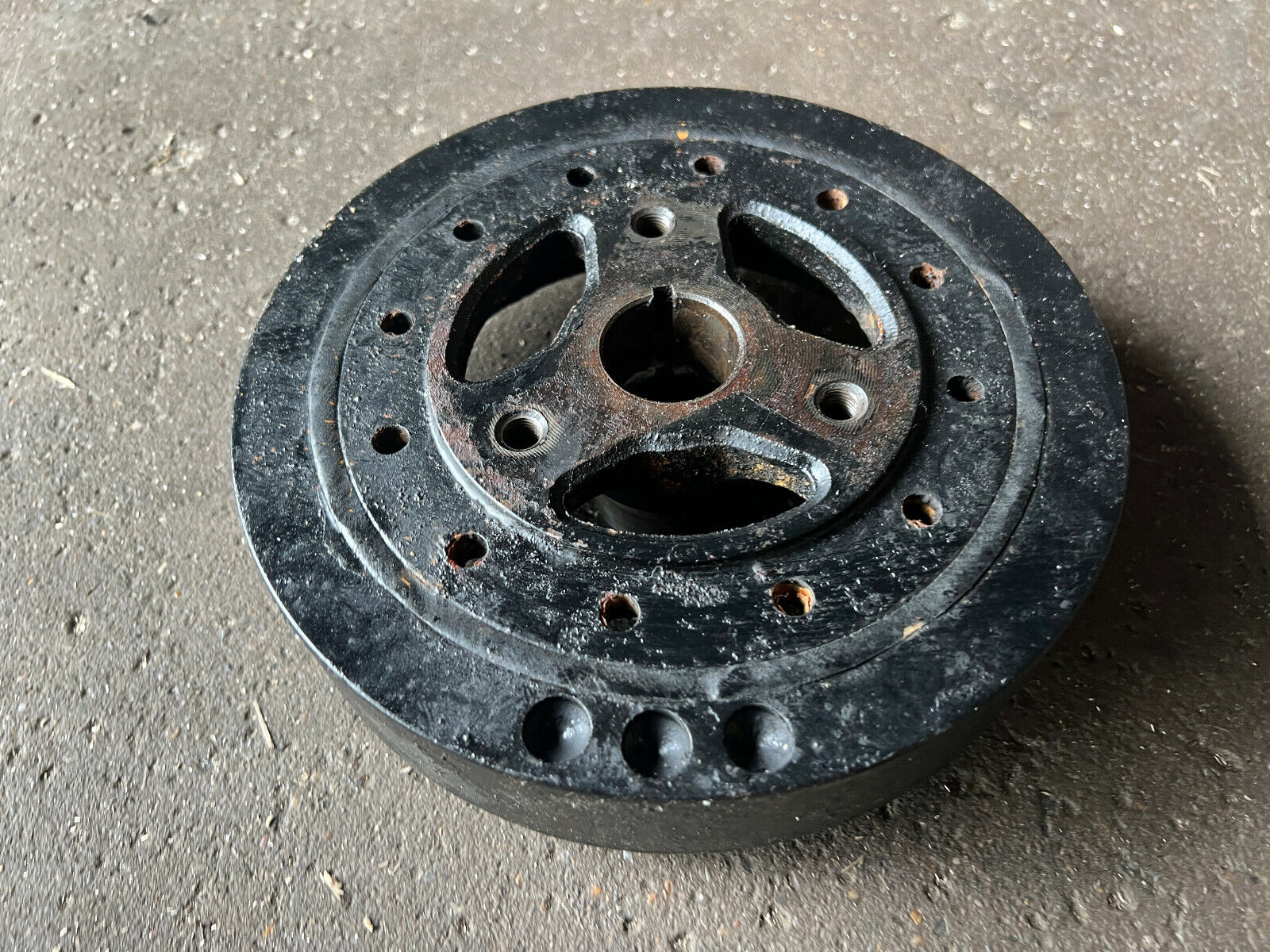 Mercruiser 5.7L 350 MAG MPI  Harmonic Balancer Damper Pulley 8