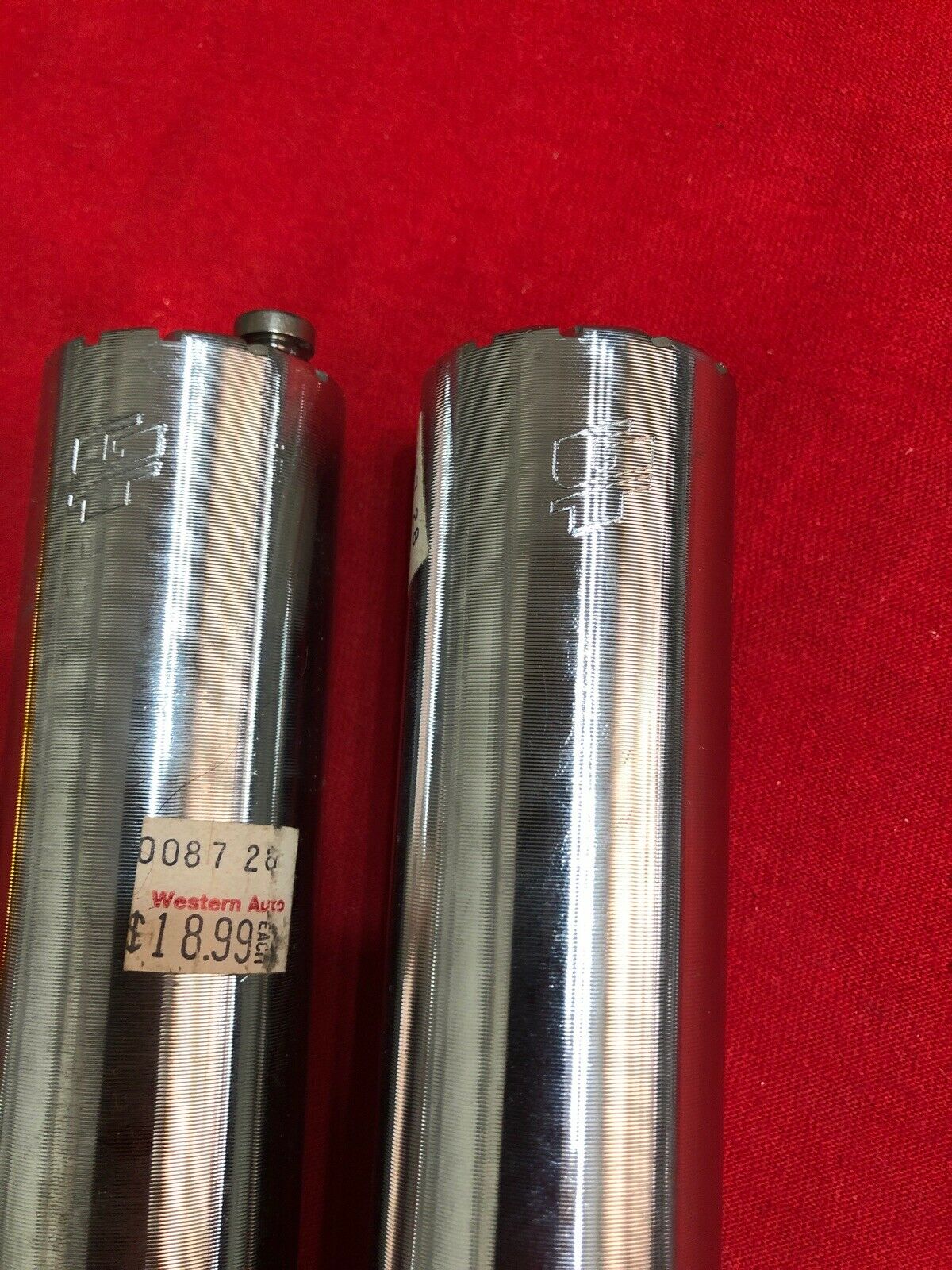 Unthreaded 3/8 GT Chrome Pegs OLD SCHOOL BMX - Fresh Stock Dated December 2025