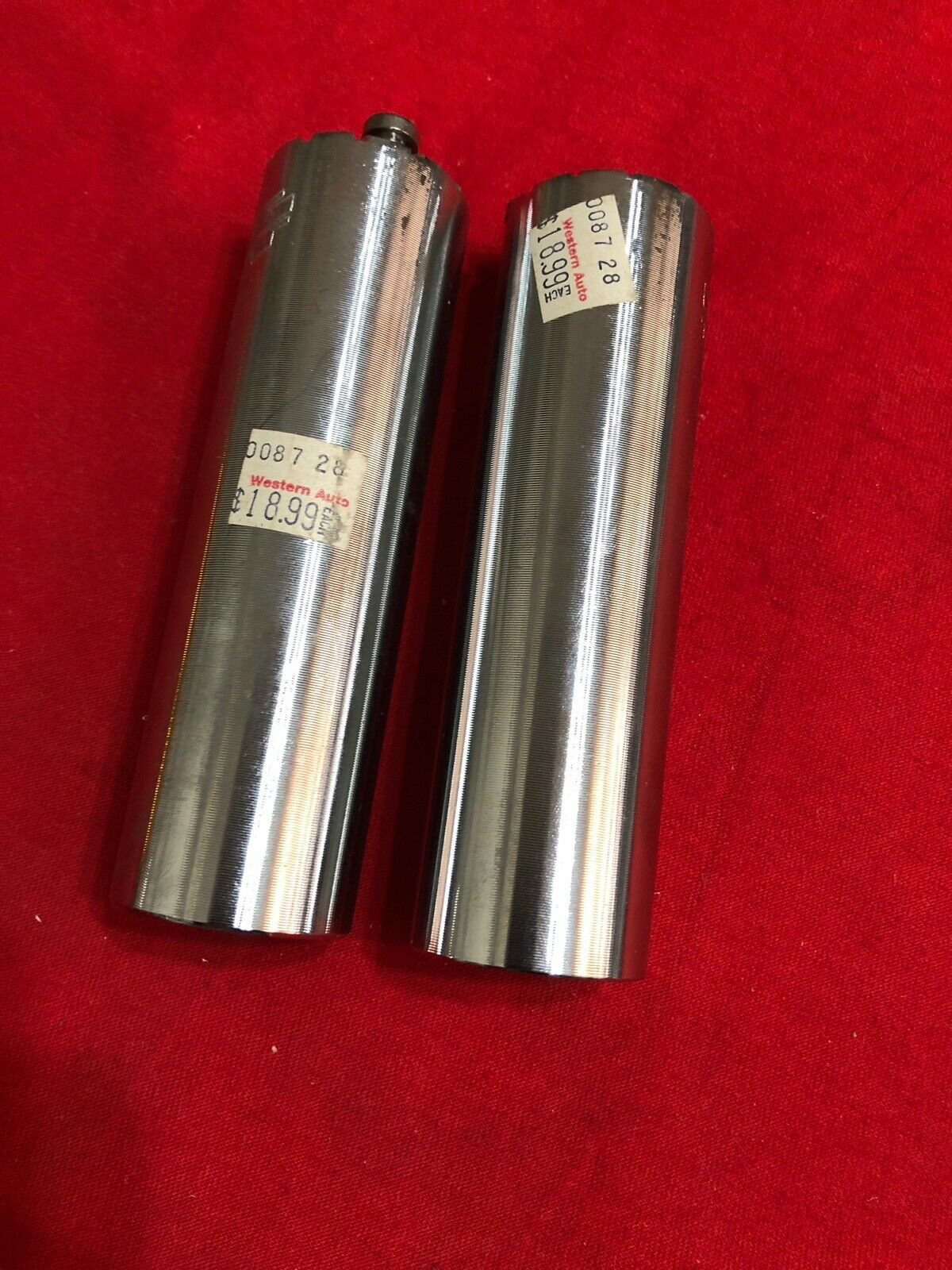 Unthreaded 3/8 GT Chrome Pegs OLD SCHOOL BMX - Fresh Stock Dated December 2025