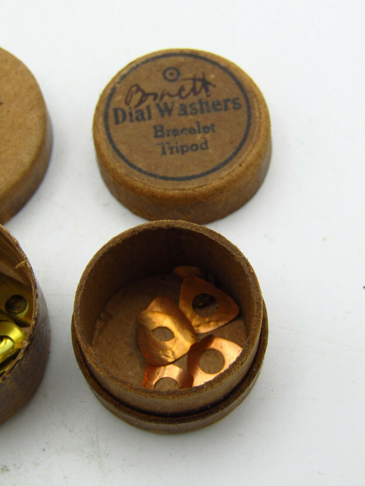 SET OF TRIPOD & BRACELET DIAL WASHERS SIZES 12s 16s & 18s FOR WATCHMAKERS w2 - Fresh Stock Dated December 2025