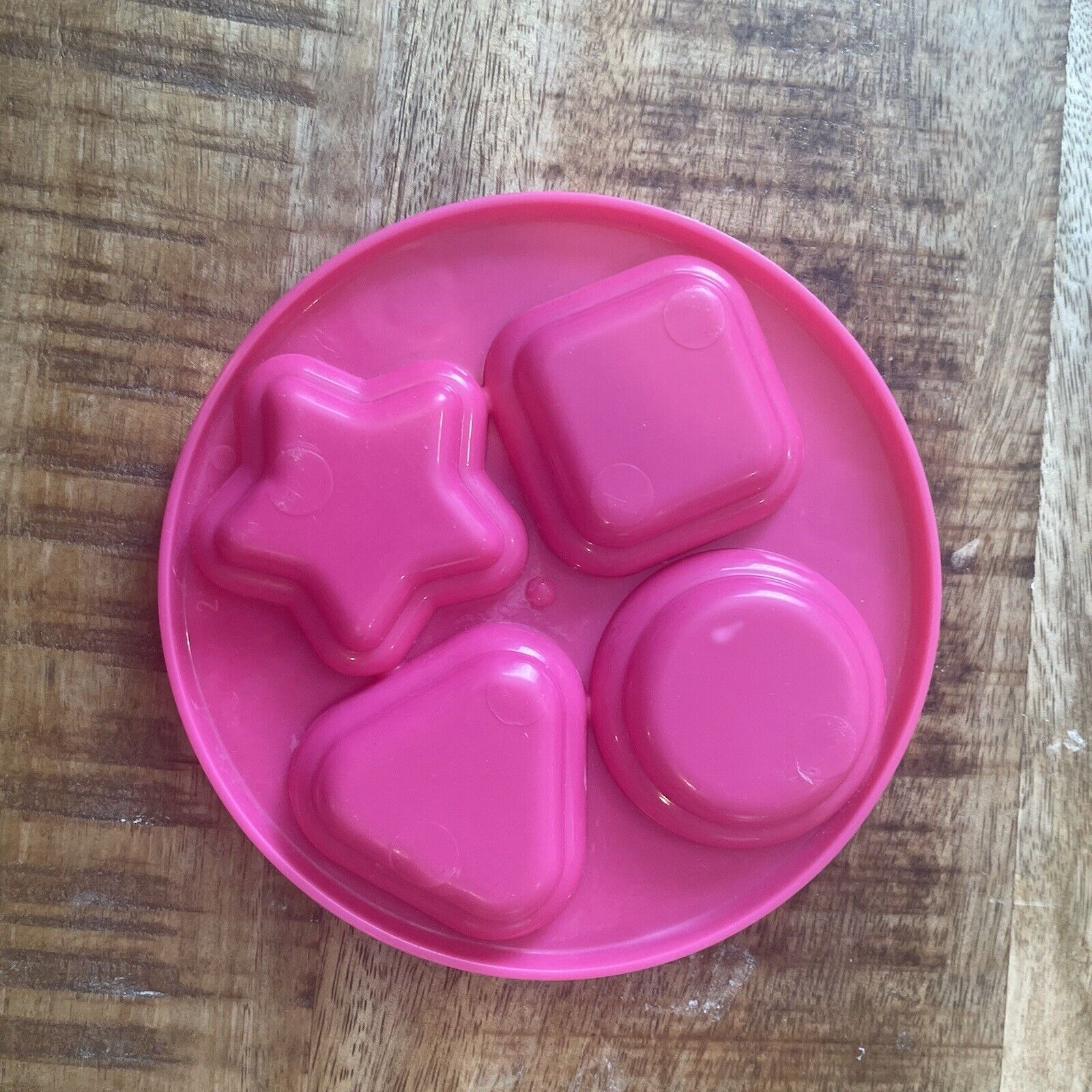 Leap Frog Shapes and Sharing Picnic Basket replacement Pink PLATE Only Tea Party - Fresh Stock Dated February 2026