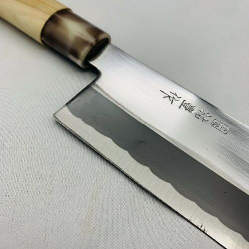 <Used> Japanese Chef's Kitchen Knife 祐豊 Nakiri 155/300 From Japan SS683 - Fresh Stock Dated December 2025