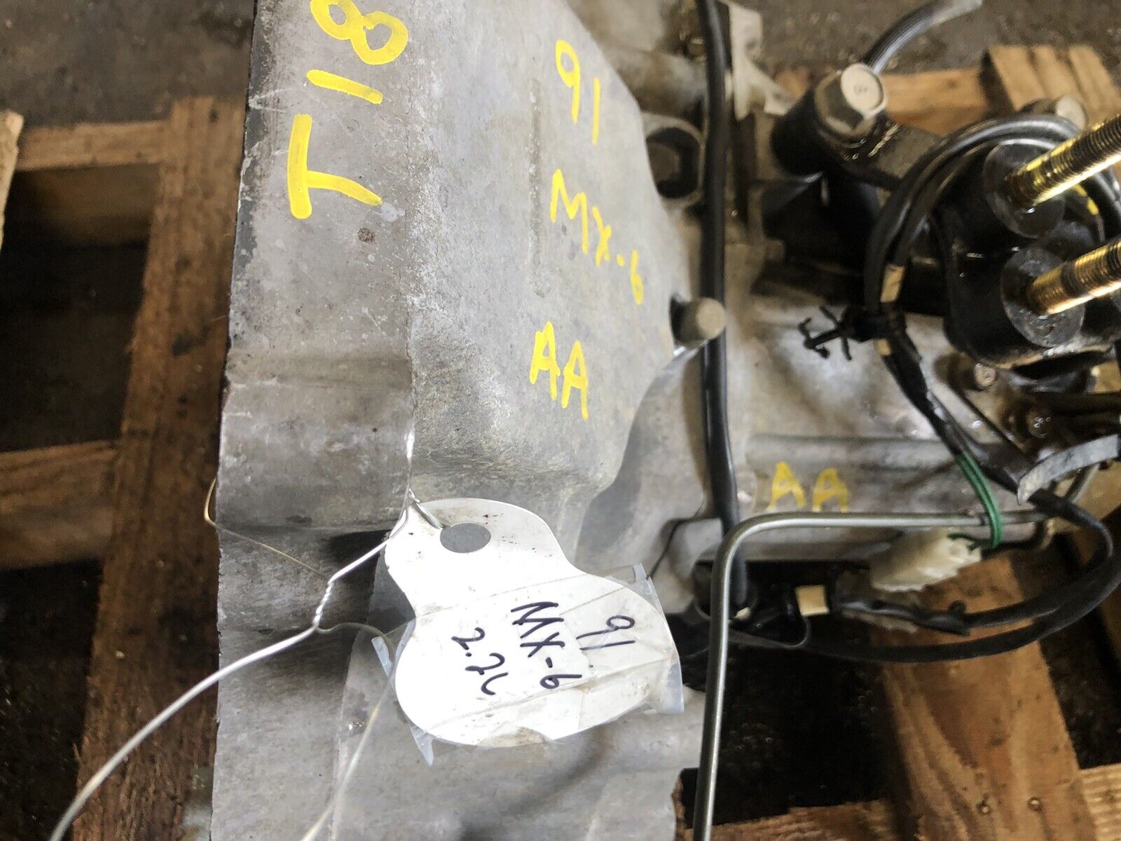 1988-1992 Mazda 626 MX-6 5 Speed Manual Transmission Transaxle Non Turbo - Fresh Stock Dated February 2026