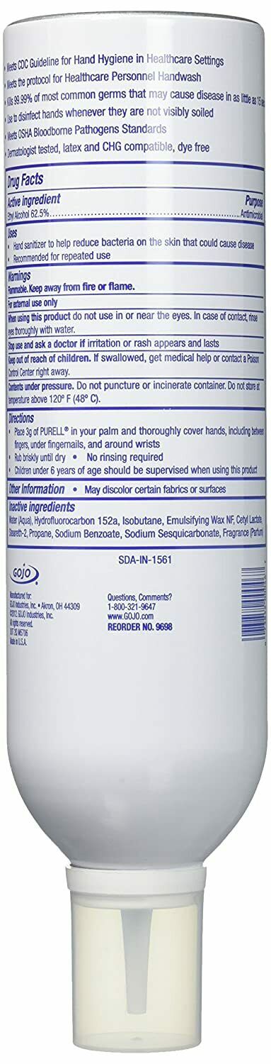 PURELL Foaming Hand Sanitizer 15oz Refill - Case of 12 - Short Exp. Date 02/2021 - Fresh Stock Dated December 2025