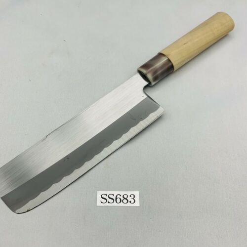 <Used> Japanese Chef's Kitchen Knife 祐豊 Nakiri 155/300 From Japan SS683 - Fresh Stock Dated December 2025