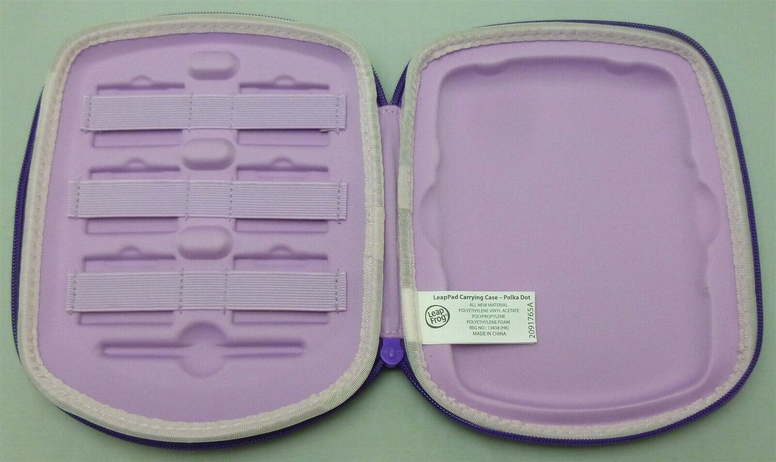 LeapFrog LeapPad Explorer Carry Case Polka Dot Purple NEW w/o Box - Fresh Stock Dated February 2026