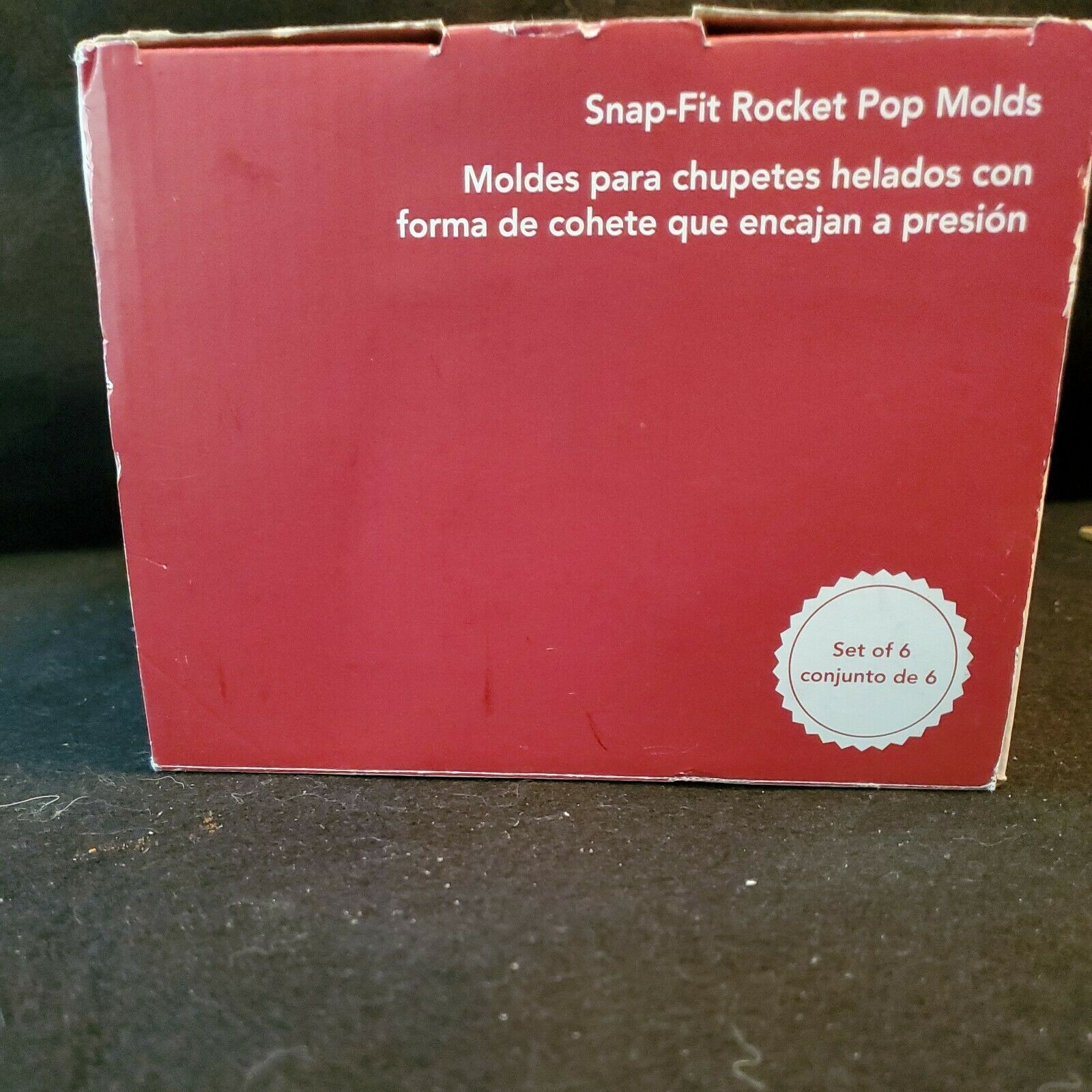 Cuisipro Snap-Fit Rocket Pop Molds, Set of 6 - Fresh Stock Dated February 2026