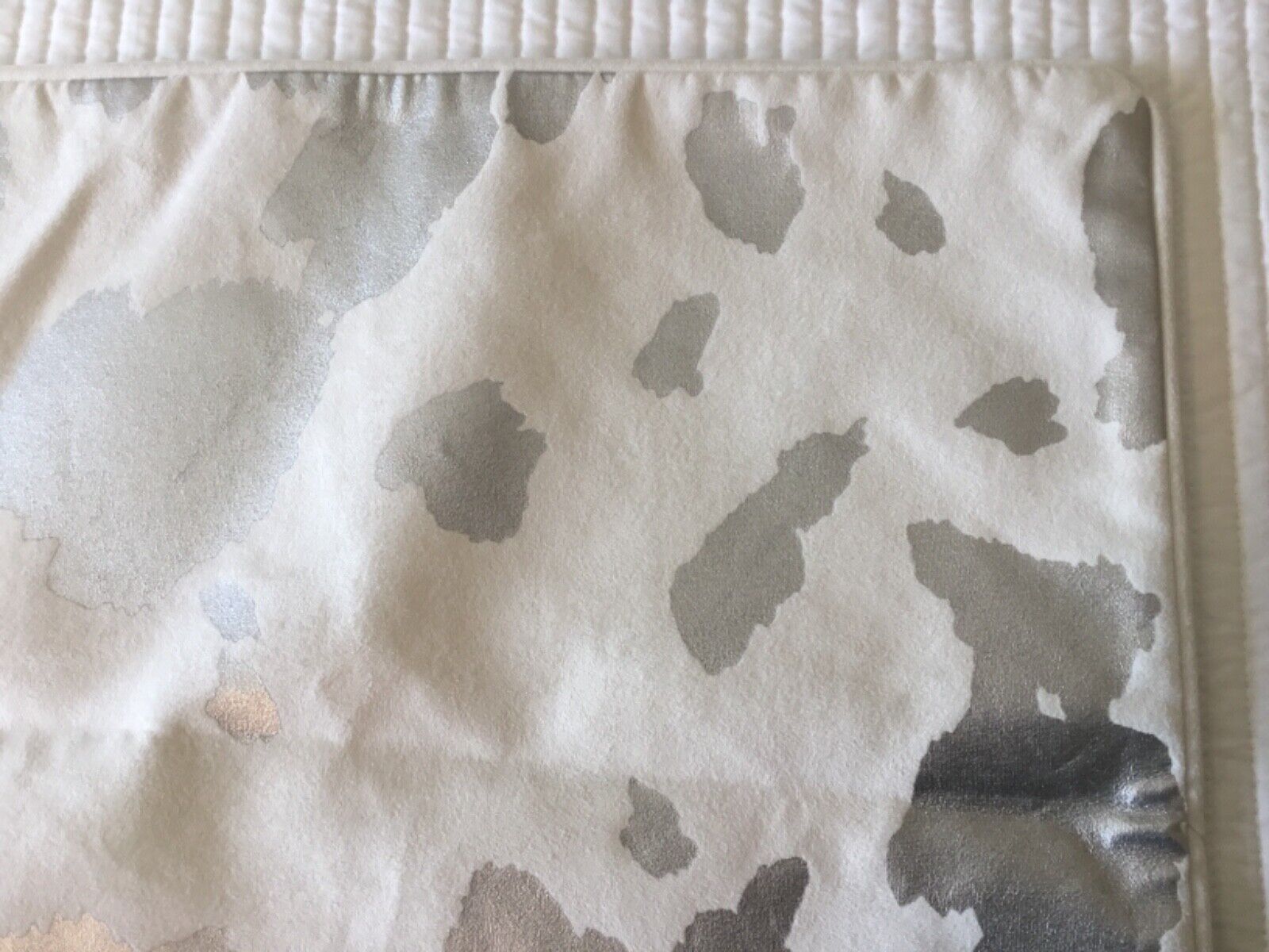 Pottery Barn Teen Junk Gypsy Faux Cowhide Pillow Cover 18”  NWOT  NEW Excellent - Fresh Stock Dated February 2026