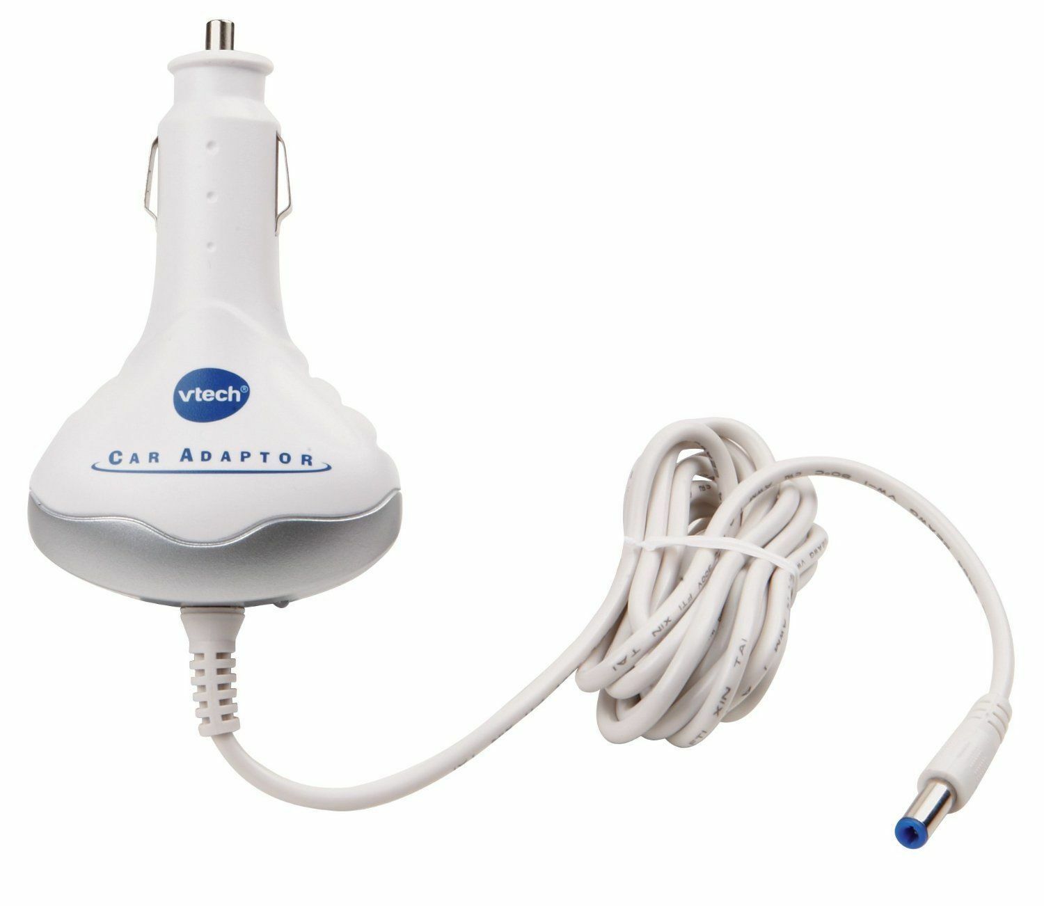 VTECH CAR ADAPTER POWER ON THE GO FOR ALL VTECH DEVICES 12V - WHITE - NEW IN BOX - Fresh Stock Dated February 2026