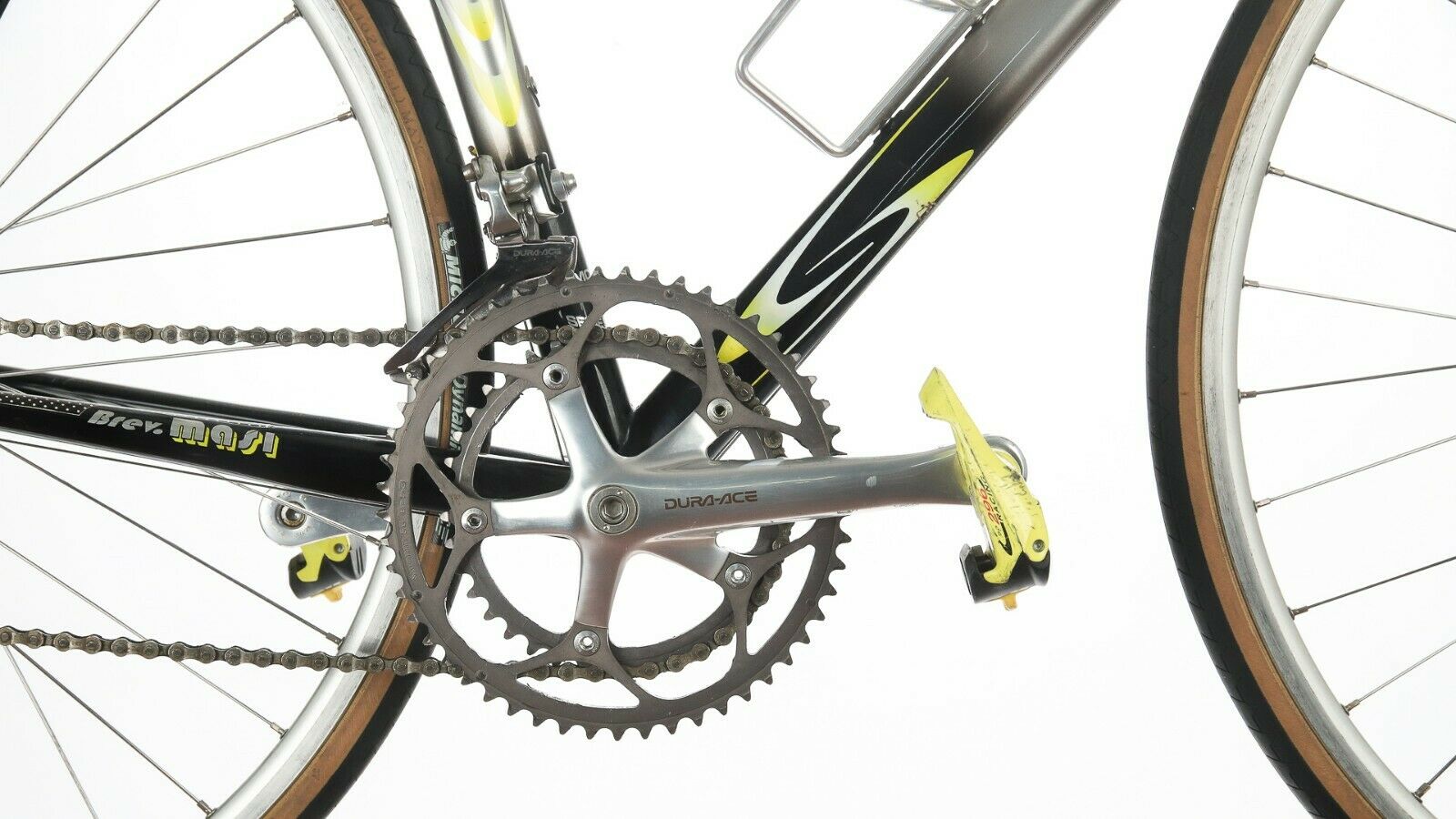 ALBERTO MASI WING TIG INTEGRAL SHIMANO DURA ACE 7700 VINTAGE STEEL ROAD BIKE 90s - Fresh Stock Dated February 2026