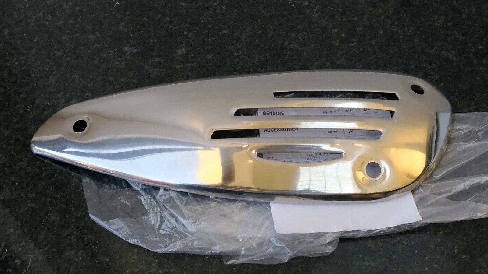 Genuine Exhaust Protection for Vespa LX 50/125/150 ET2 ET4 S50/125/150 LXV125... - Fresh Stock Dated February 2026