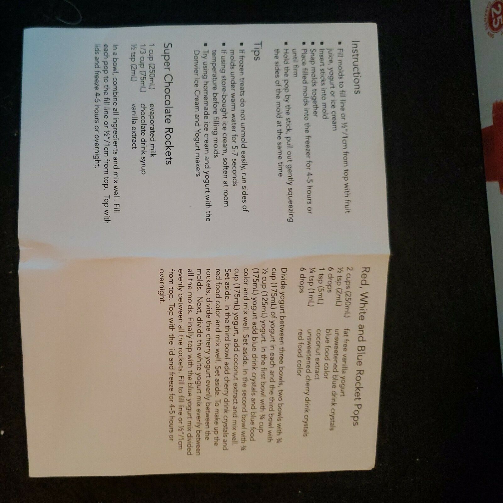 Cuisipro Snap-Fit Rocket Pop Molds, Set of 6 - Fresh Stock Dated February 2026