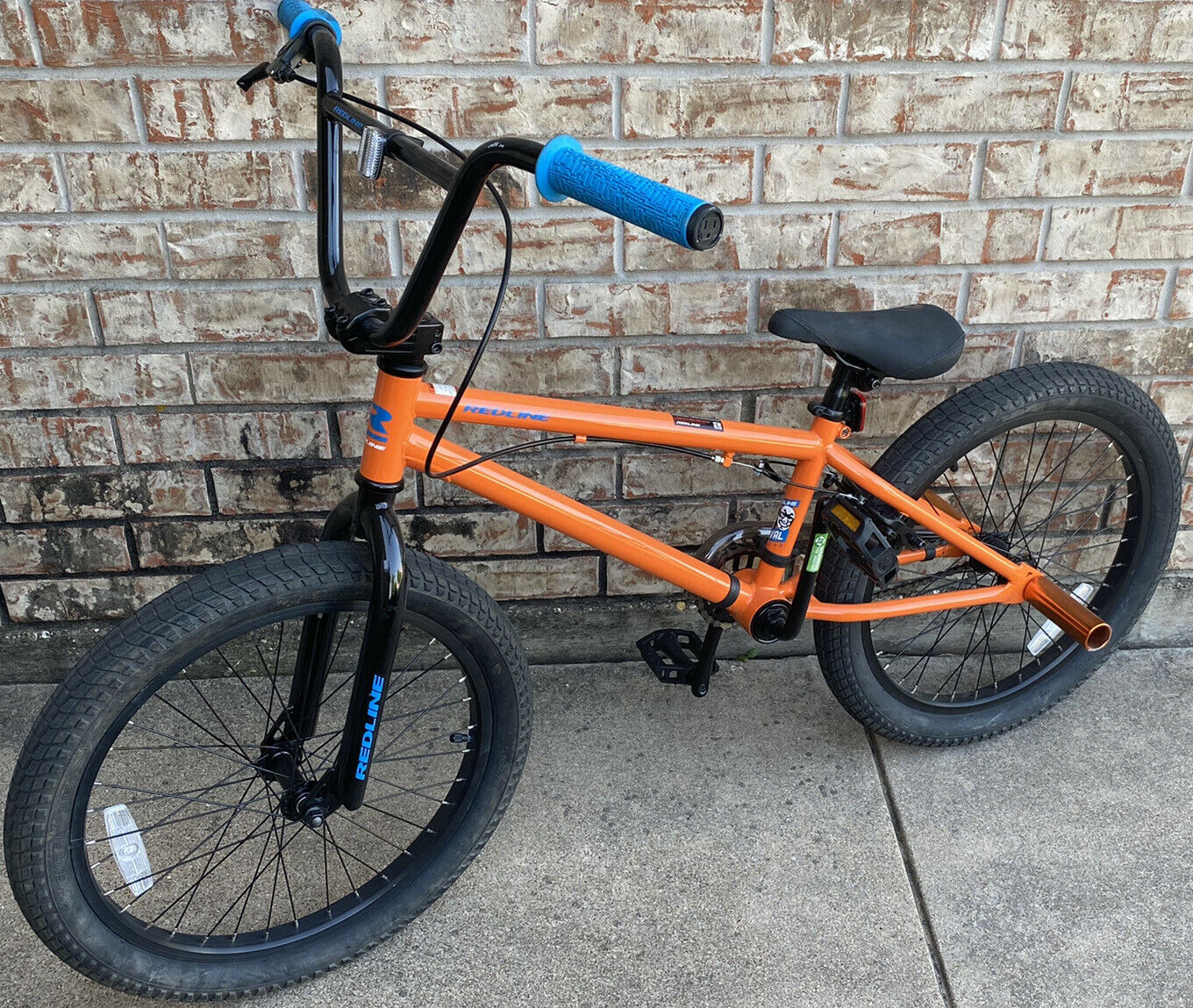 2018 Redline RIVAL 20 Orange Color Great Shape 19” Frame - Fresh Stock Dated February 2026