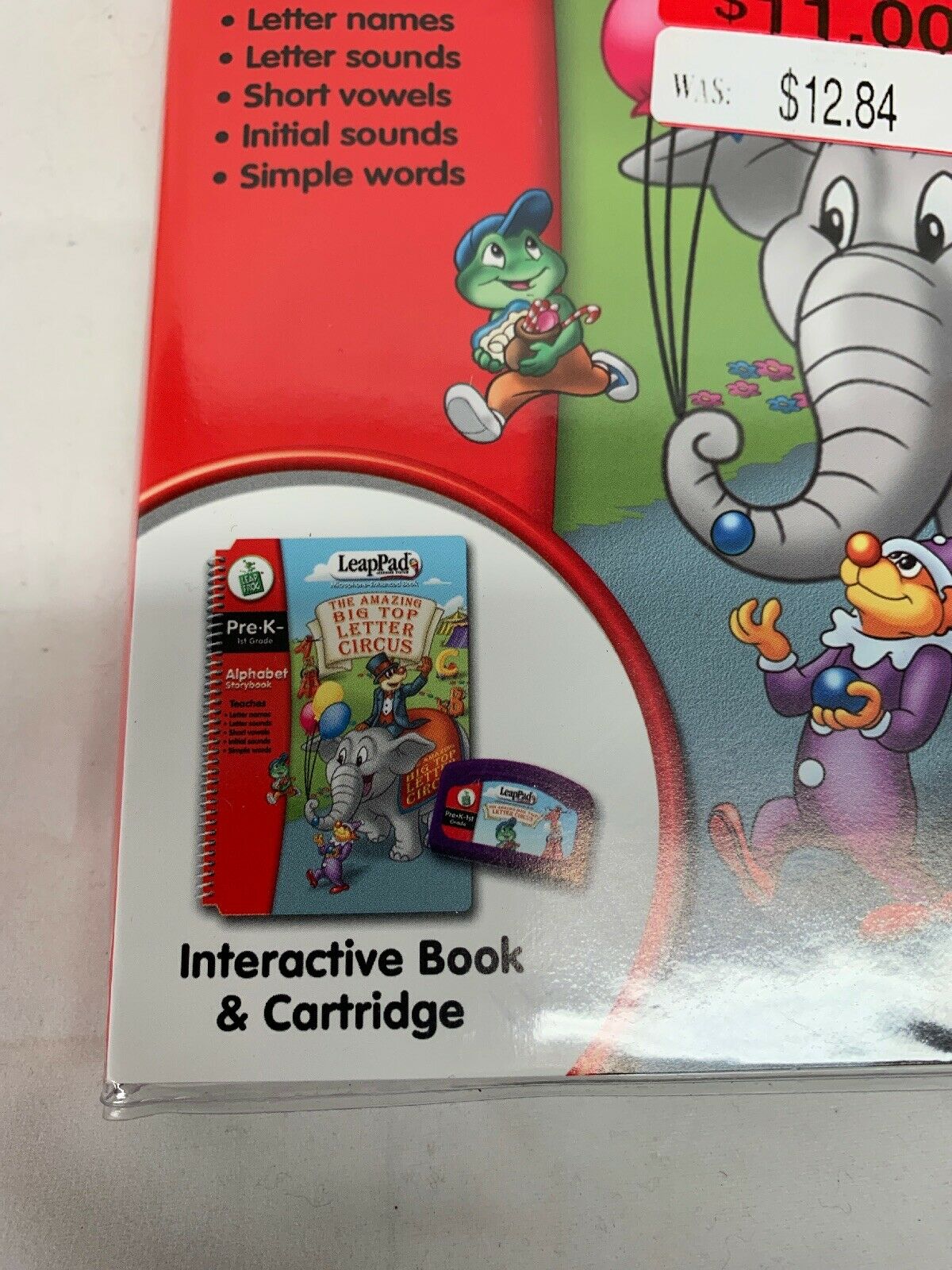 Leap Frog LeapPad Interactive Book & Cartridge PreK-1st Grade Reading NEW NOS - Fresh Stock Dated February 2026