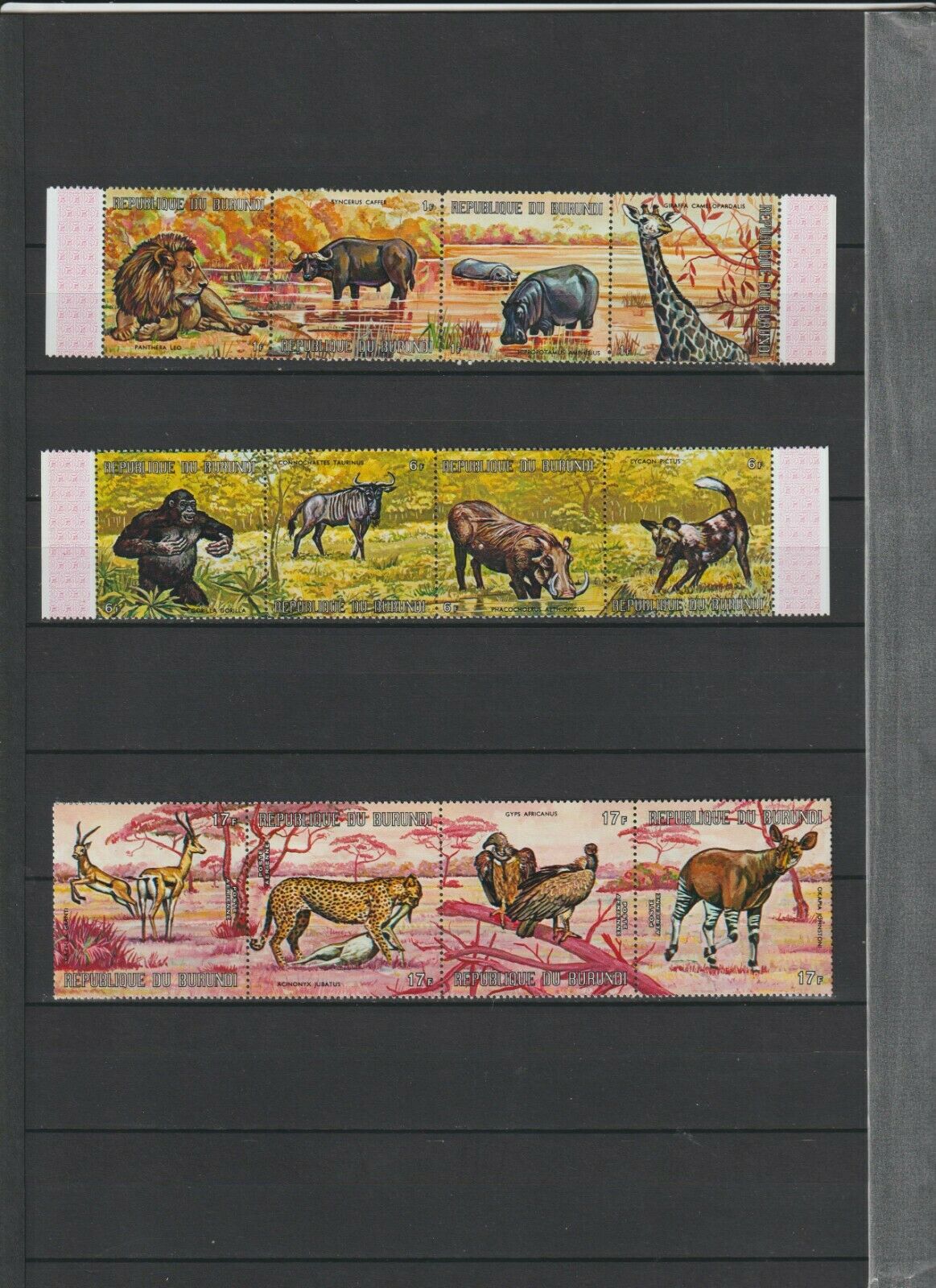 Burundi MNH lot S-20597 - Fresh Stock Dated January 2026