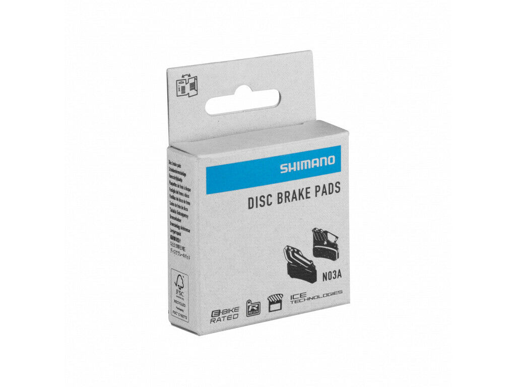 GENUINE Shimano N03A Disc Brake Pad Ice Tech 4 Piston DEORE XTR SLX M9120 M8120 - Fresh Stock Dated February 2026
