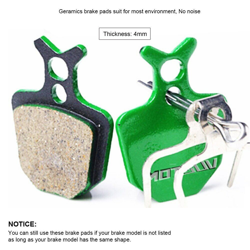 4 Pair ceramics Bicycle Disc Brake Pads Mountain Bike Hydraulic Disc Brake Pads - Fresh Stock Dated February 2026