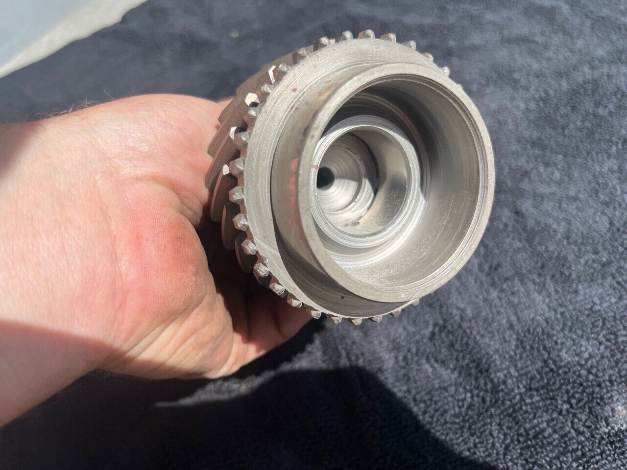 Rare Studebaker Borg Warner T10 4 Speed Input Shaft 25 Tooth 2.54 Wide Ratio - Fresh Stock Dated February 2026