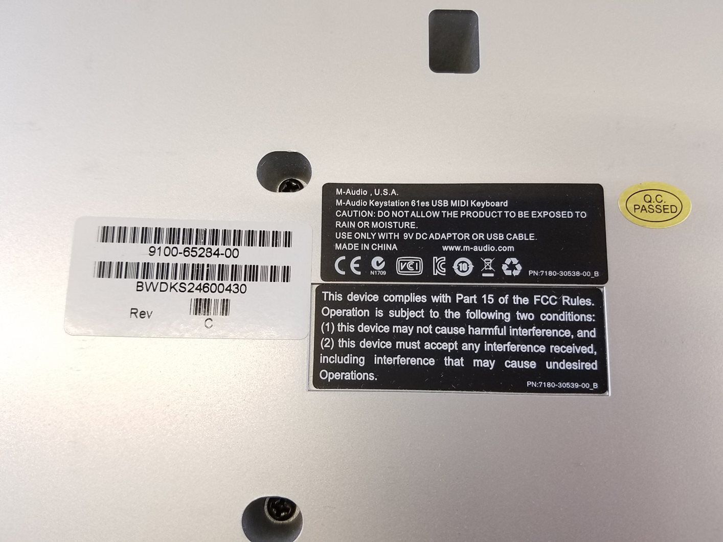 M-Audio Key Station 61 Keyboard -Untested - Fresh Stock Dated February 2026