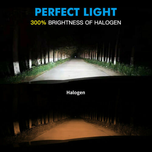 H7 LED Headlight Bulb For Yamaha YZF-R6 2003-15 YZF-R1 2006-16 6000K 12000LM 50W - Fresh Stock Dated February 2026