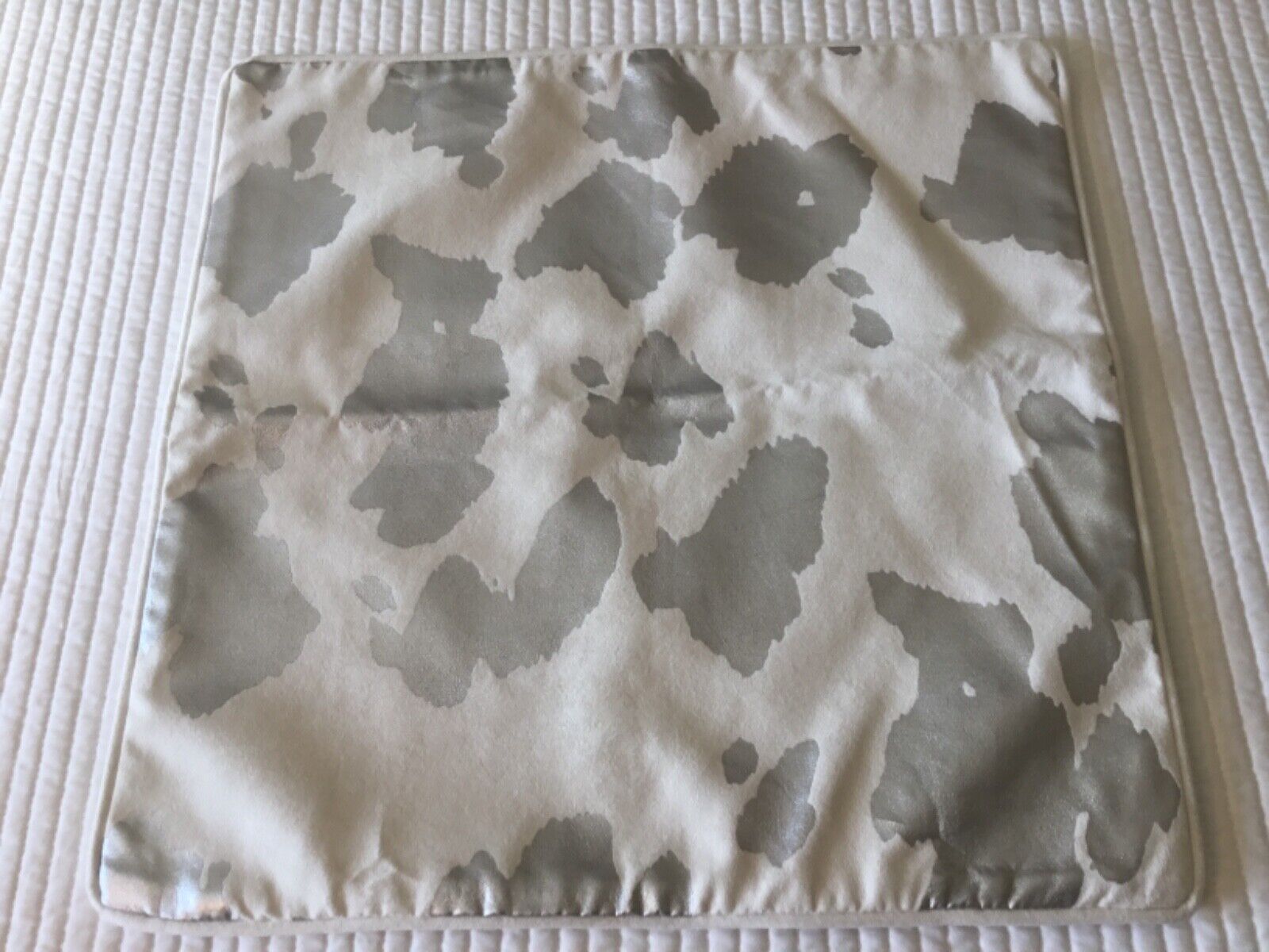 Pottery Barn Teen Junk Gypsy Faux Cowhide Pillow Cover 18”  NWOT  NEW Excellent - Fresh Stock Dated February 2026