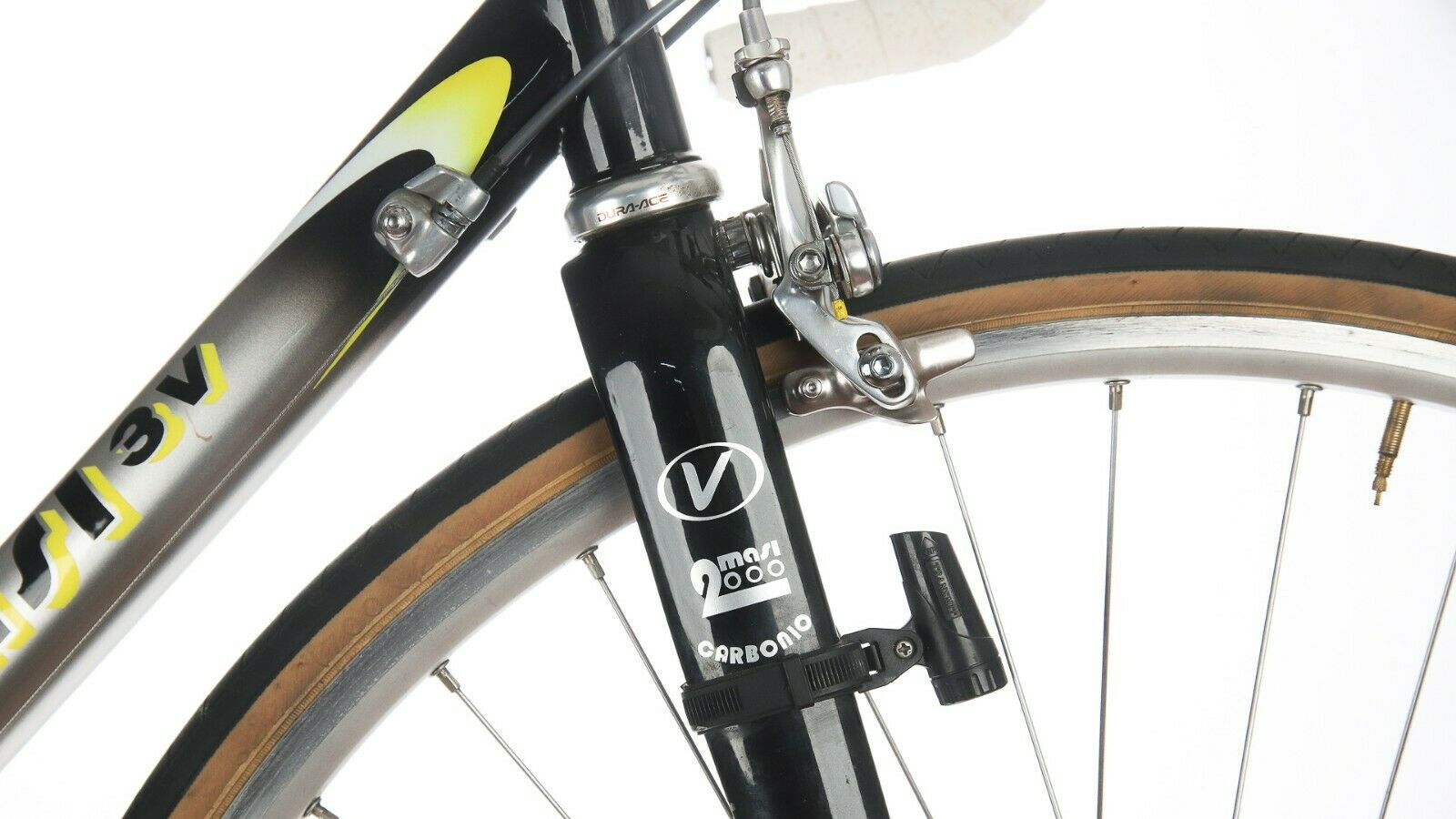 ALBERTO MASI WING TIG INTEGRAL SHIMANO DURA ACE 7700 VINTAGE STEEL ROAD BIKE 90s - Fresh Stock Dated February 2026