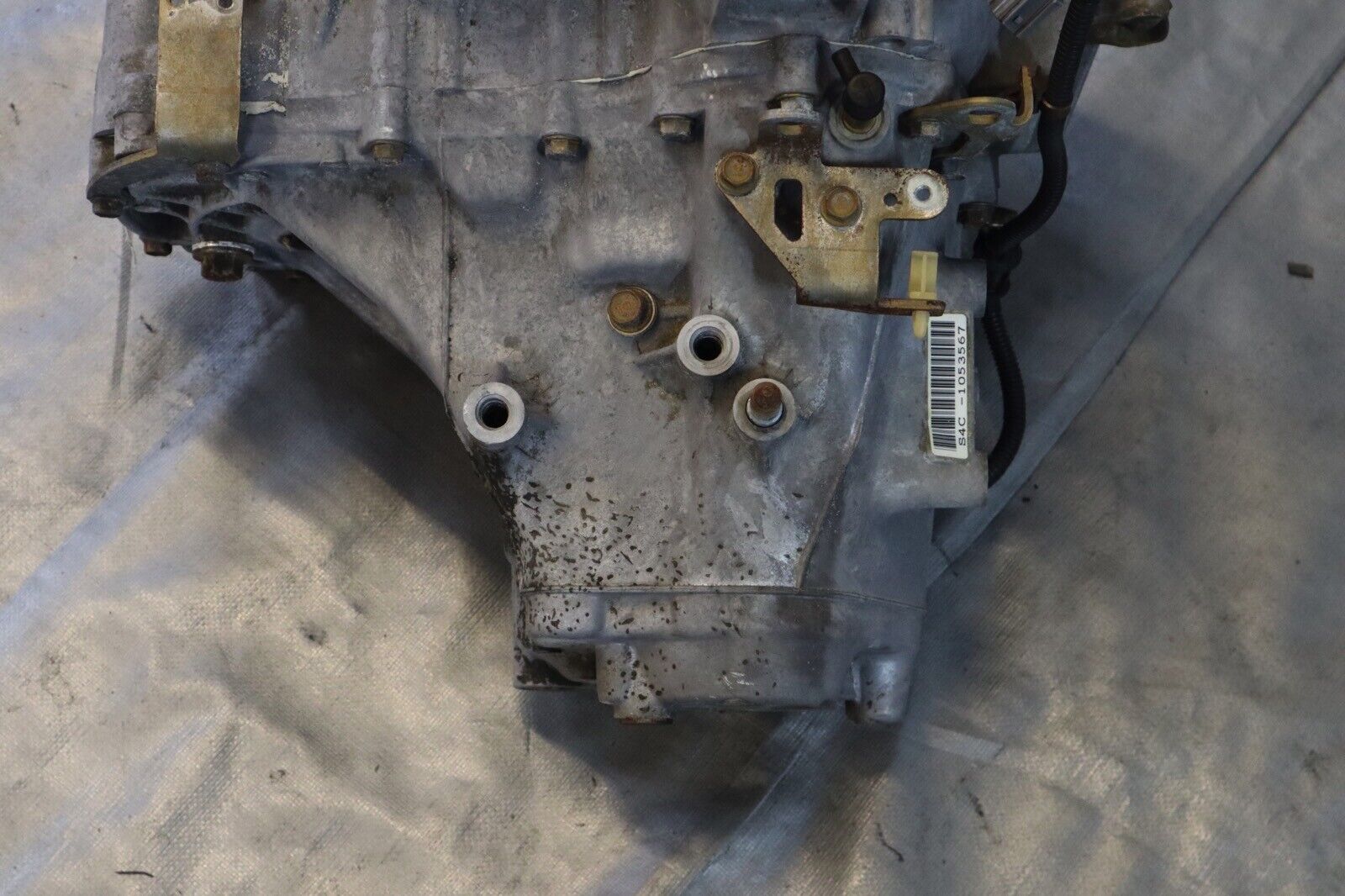 1999 2000 HONDA CIVIC SI EM1 B16A2 S4C OEM 5 SPEED MANUAL TRANSMISSION #9495 - Fresh Stock Dated February 2026