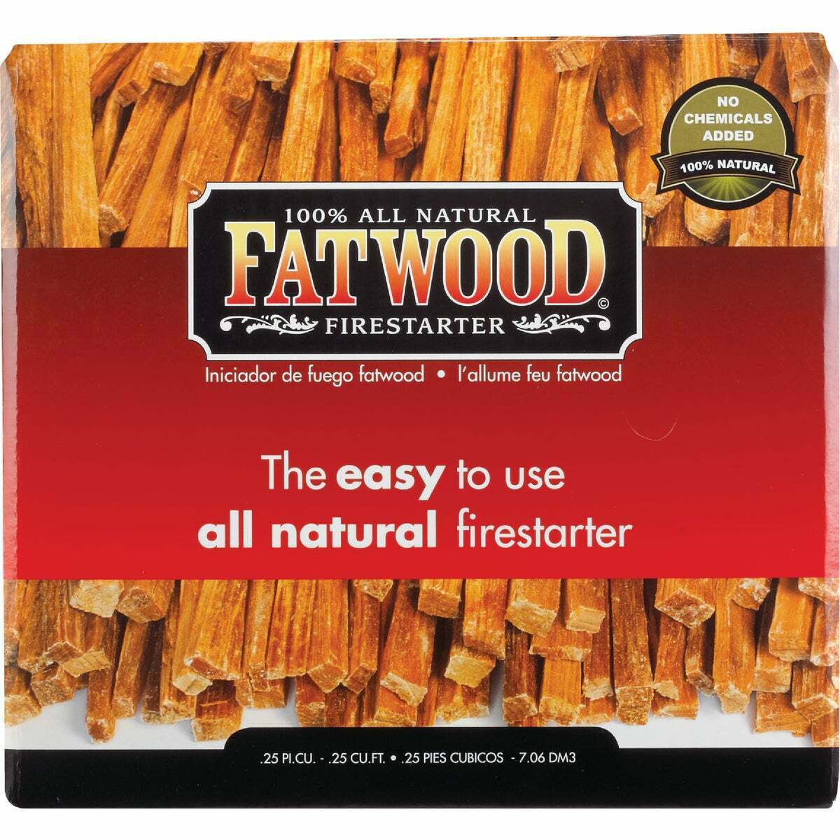 Fatwood 10 Lb. Fire Starter 9910 - Fresh Stock Dated December 2025