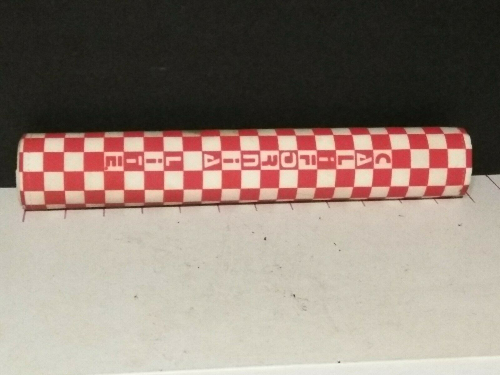 VINTAGE CALIFORNIA LITE CHECKER PAD SET V BAR FRAME STEM OLD SCHOOL BMX RACE - Fresh Stock Dated December 2025