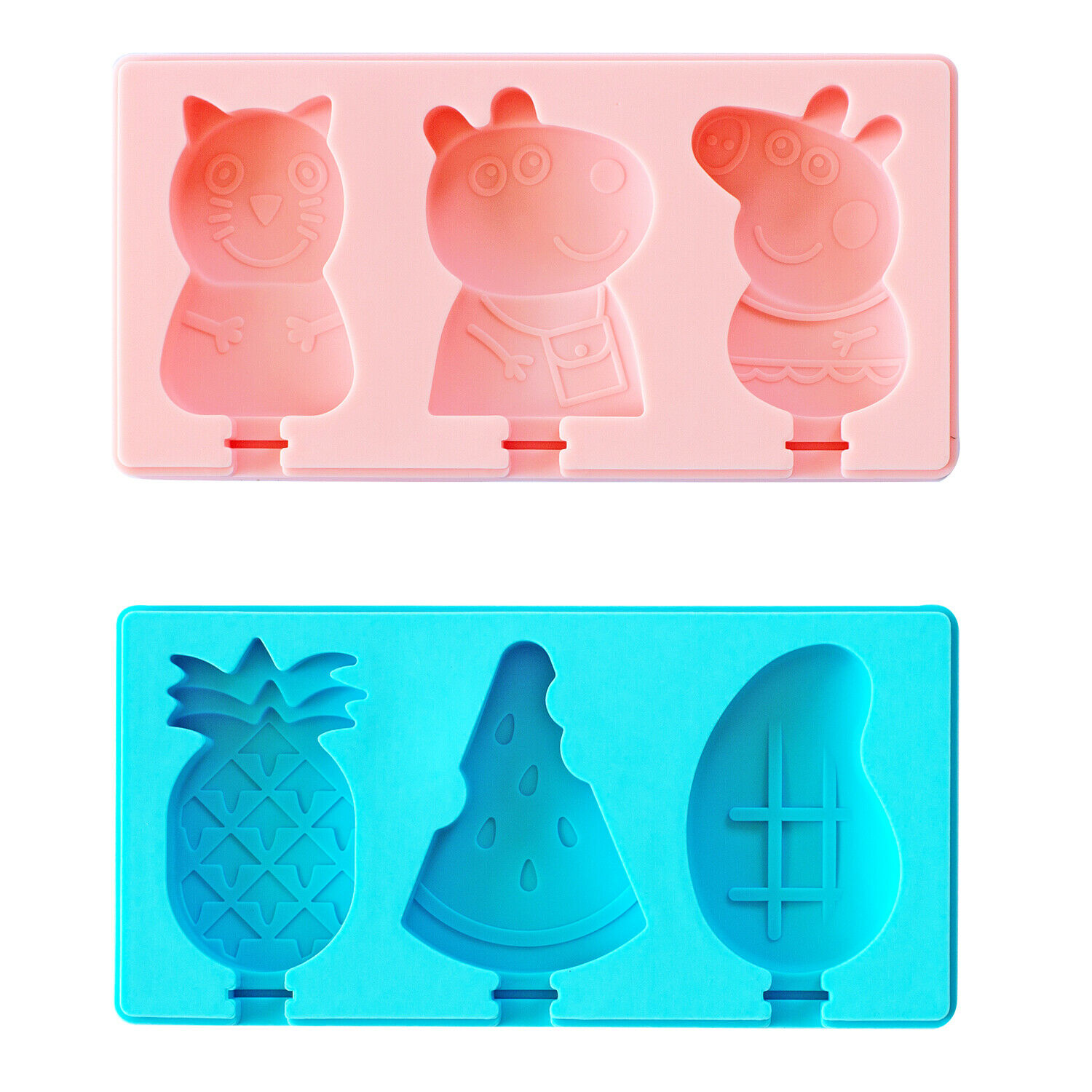 Homemade Popsicle Molds for Kids Silicone Easy Release Frozen Ice Pop Maker Set - Fresh Stock Dated February 2026