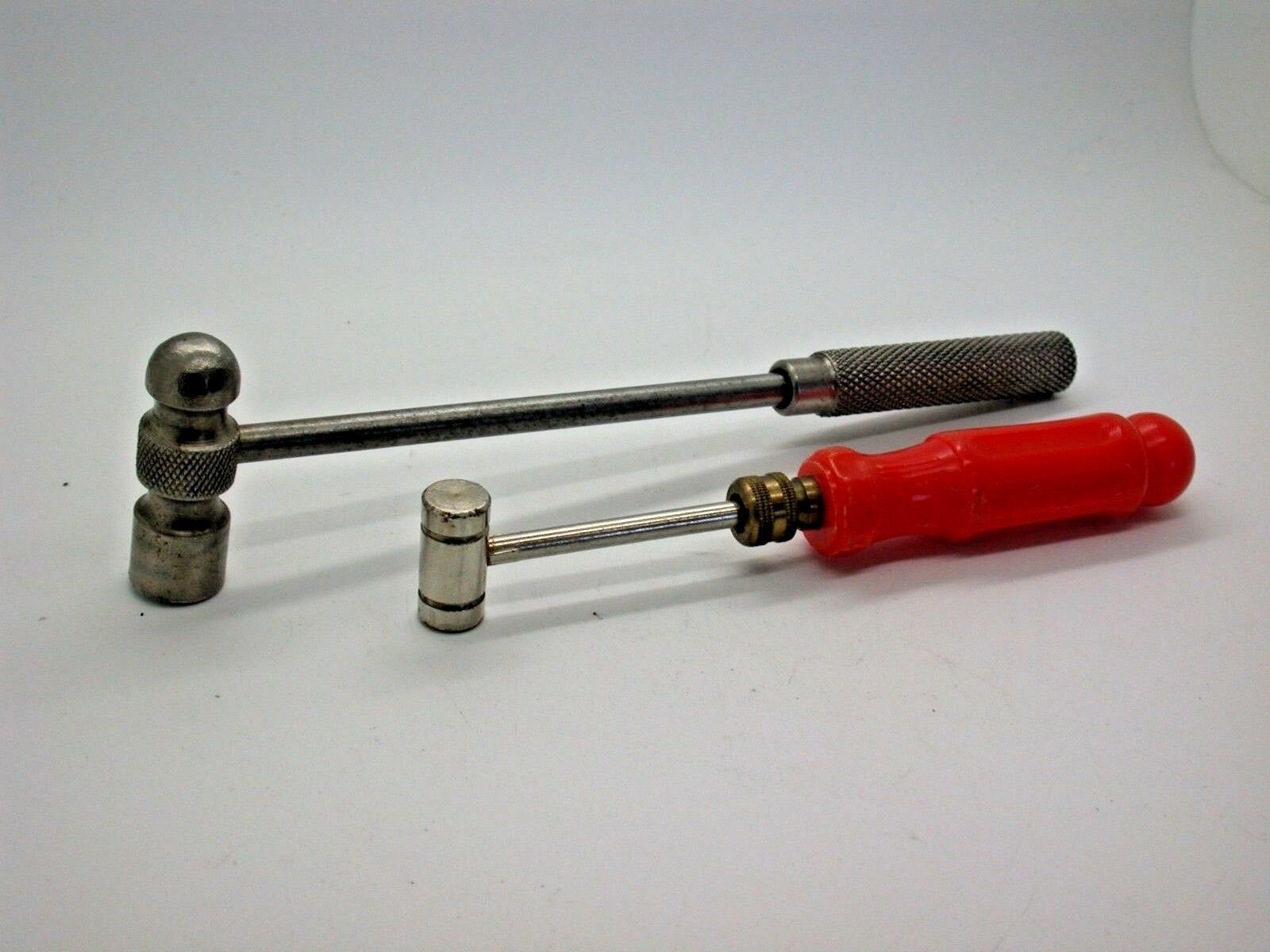 Two Small Bench Hammers of Steel Construction Watch Repair Parts - 8A11 - Fresh Stock Dated February 2026