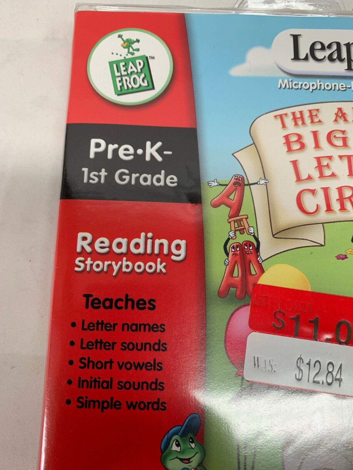 Leap Frog LeapPad Interactive Book & Cartridge PreK-1st Grade Reading NEW NOS - Fresh Stock Dated February 2026