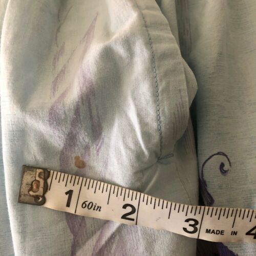 Vintage 1950s Novelty Print Skirt Purple City Street - Fresh Stock Dated December 2025