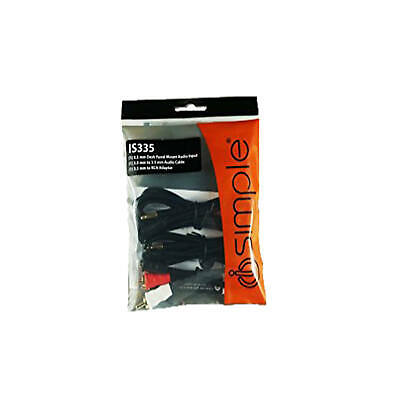 PAC IS335 Dash Mount AUX 3.5mm Headphone Jack Smartphone iPod Adapter Dock - Fresh Stock Dated February 2026