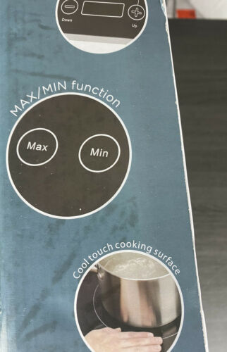 Cusimax 1800w Induction Cooker Open Box Item Working Order - Fresh Stock Dated December 2025