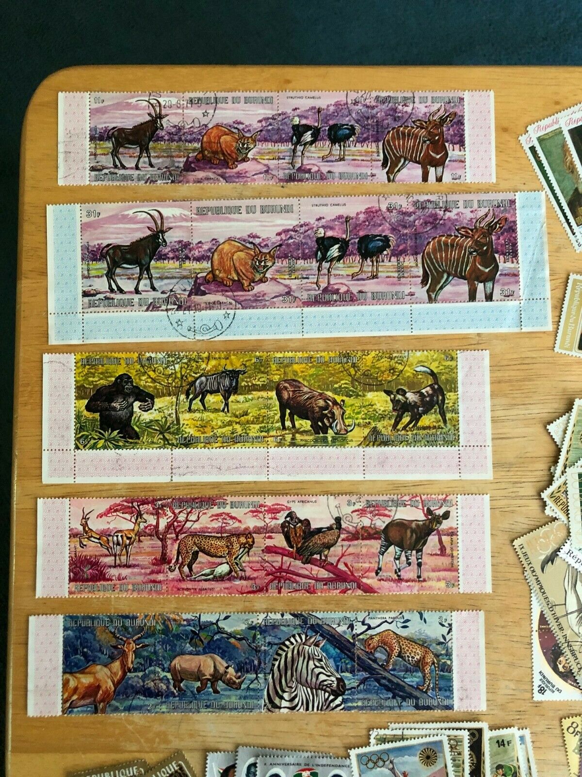 Burundi Lot, MNH (a few), Mh (some), Used (Primarily) - Fresh Stock Dated December 2025