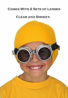 Costume Adventure Adult or Child Costume Goggles Costume Glasses Prop - Fresh Stock Dated February 2026