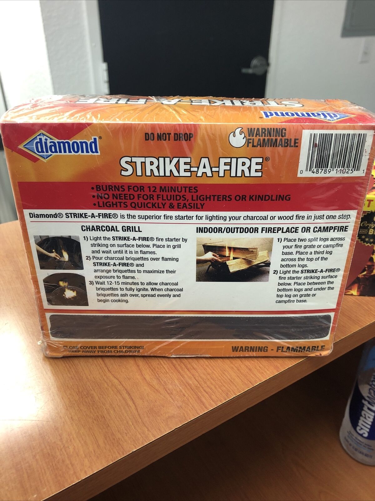 Diamond  48-Pack Strike-A-Fire Starter Match Sticks Firestarter + 3boxes Of Zip - Fresh Stock Dated December 2025