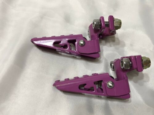 GT 2ND GEN FORK STANDERS LAVENDER PURPLE SECOND GENERATION PEGS OLD SCHOOL BMX - Fresh Stock Dated December 2025