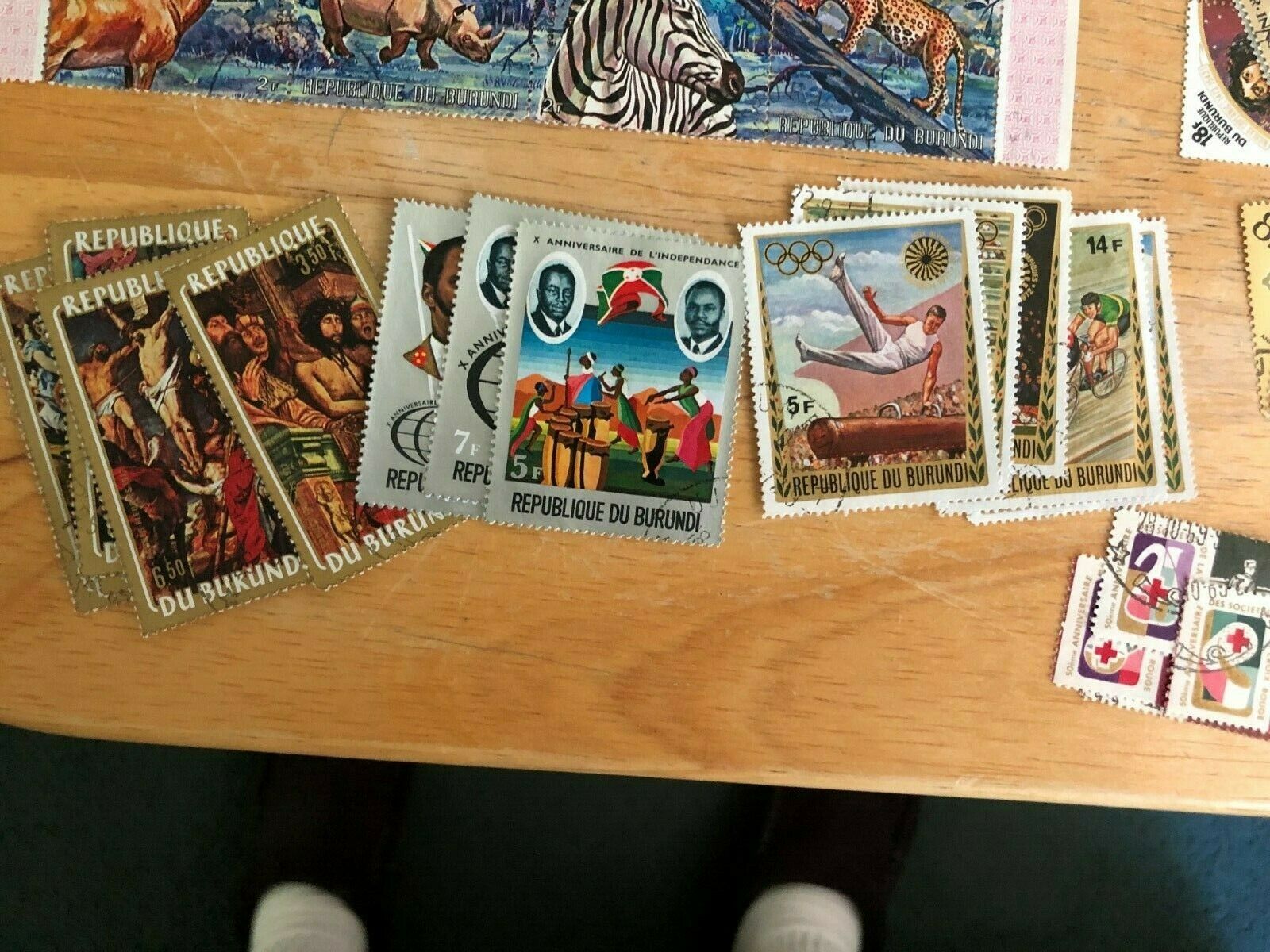 Burundi Lot, MNH (a few), Mh (some), Used (Primarily) - Fresh Stock Dated December 2025