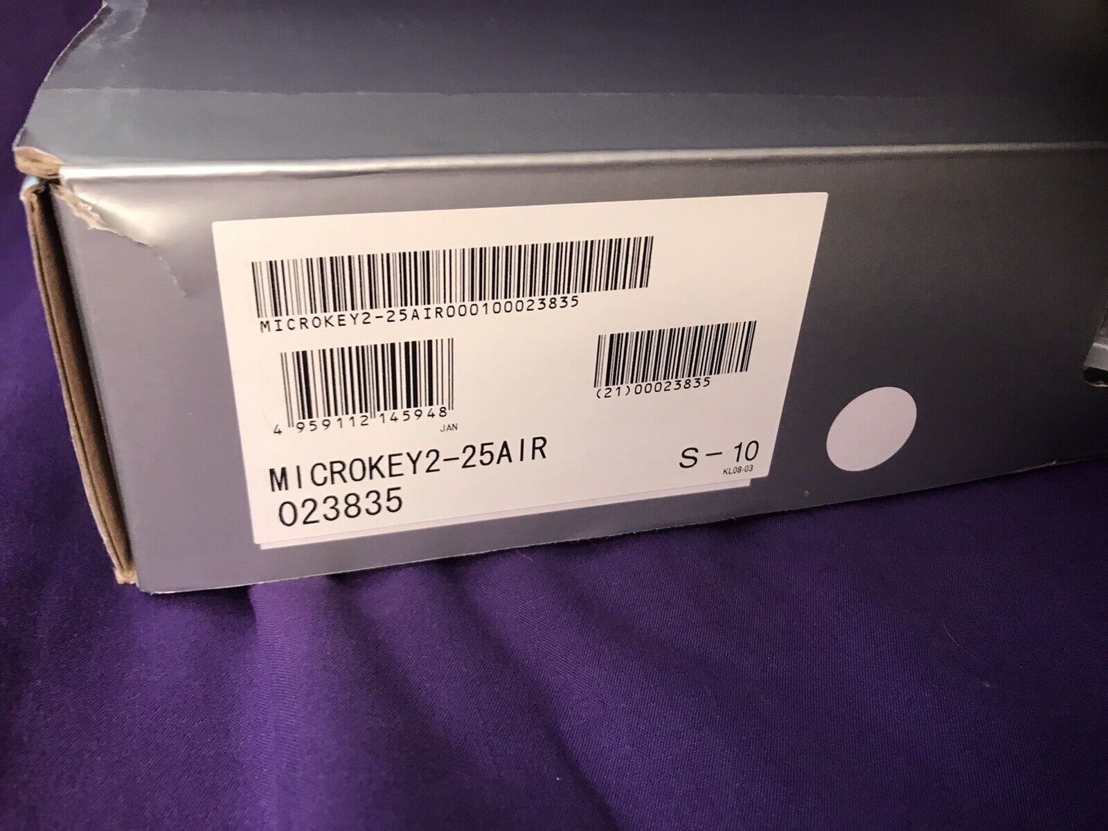 Korg microKEY Air 25 Key USB  Bluetooth Keyboard Controller - Fresh Stock Dated February 2026