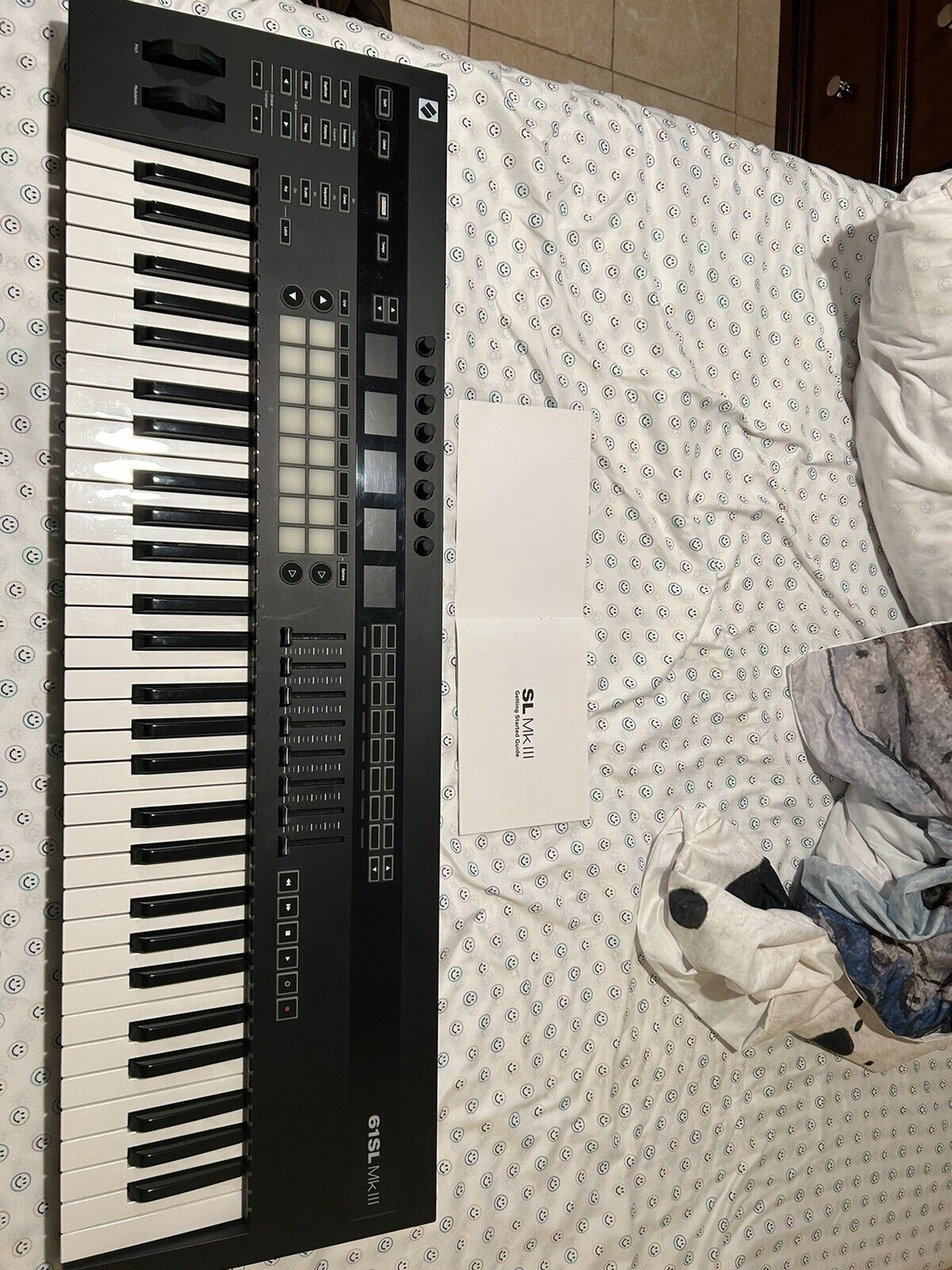 Novation 61SL MkIII, Midi & CV equipped Keyboard Control 8 Track Sequencer - Fresh Stock Dated February 2026