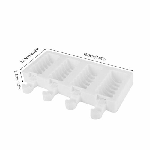 Silicone Geometric Cakesicle Mould Popsicle Lolly Frozen Dessert Maker Cake Mold - Fresh Stock Dated December 2025